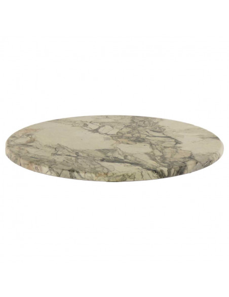Tablero de mesa Werzalit SM, MARBLE ALMERIA 209, 60 cms de diámetro*.