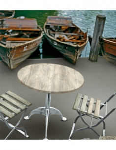 Tablero de mesa Werzalit-Sm, PONDEROSA BLANCO 178, 80 cms...