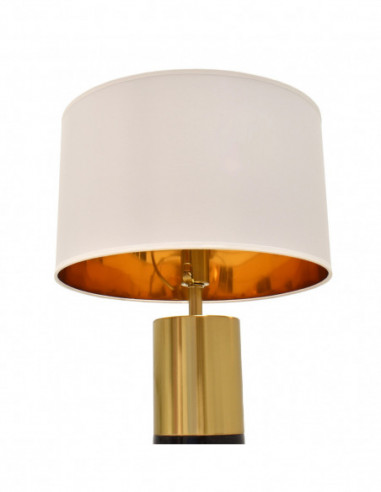 Lámpara NASHIRA, sobremesa, mármol negro,...