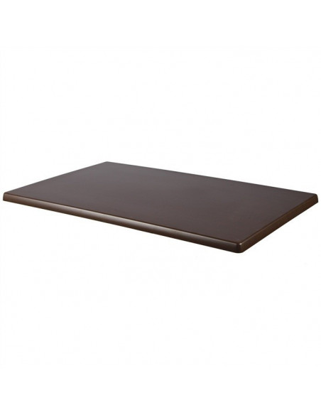 Tablero de mesa Werzalit-Sm, WENGUE 103, 110 x 70 cms*