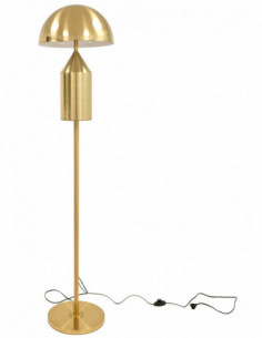 Lámpara MACAO, de pie, metal, dorada