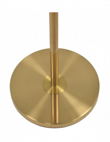 Lámpara MACAO, de pie, metal, dorada