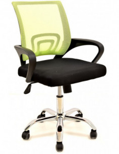 Sillón de oficina FISS NEW, negro, regulación de altura,...