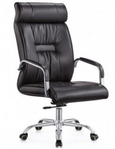Sillón de oficina FLANDES, alto, regulación de altura,...
