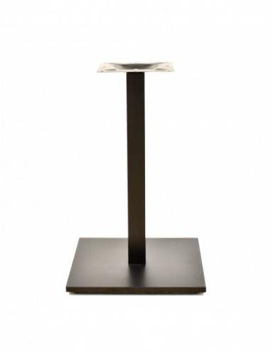 Base de mesa BEVERLY, tubo cuadrado, negra,...