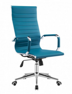 Sillón de oficina RICKY, alto, regulación de altura,...