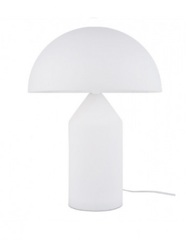 Lámpara MACAO, sobremesa, metal, blanca