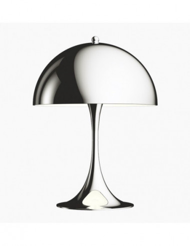 Lámpara VEYPA, sobremesa, metal, plata