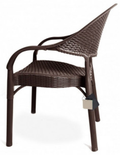 Sillón TORREMOLINOS, apilable, patas metálicas,... 2