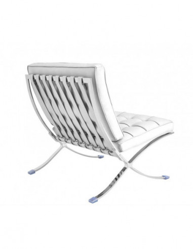 Silla BARNA (T), diseño, acero inoxidable,...