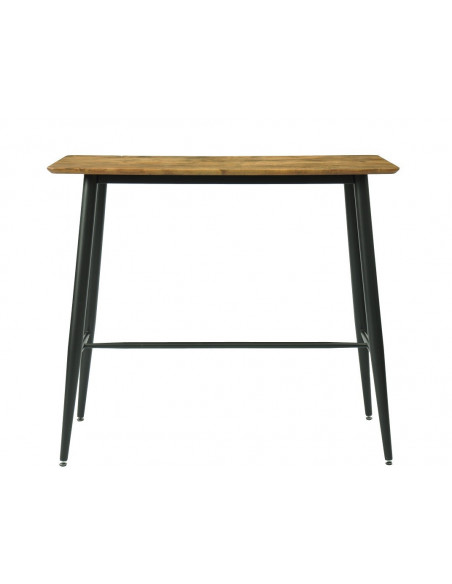 Mesa NITRA, alta, metal, tapa DM 6064 vintage, 120 x 60 cms