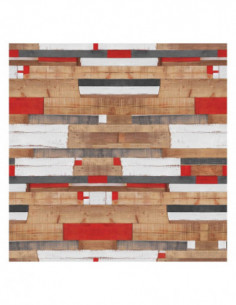 Tablero de mesa Werzalit SM, KBANA RED 271, 60 x 60 cms*