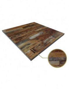 Tablero de mesa HD7347, vintage, 70 x 70 cms