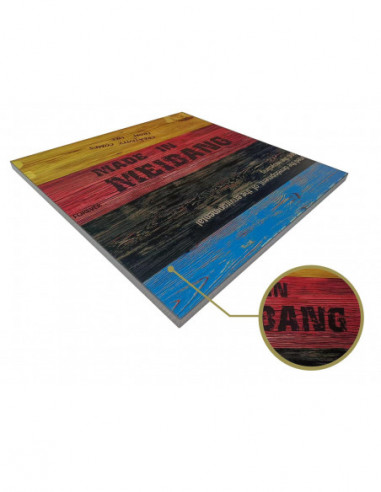 Tablero de mesa HD7348, vintage, 70 x 70 cms