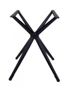 Base de mesa OASIS, resina negra , altura 72 cms