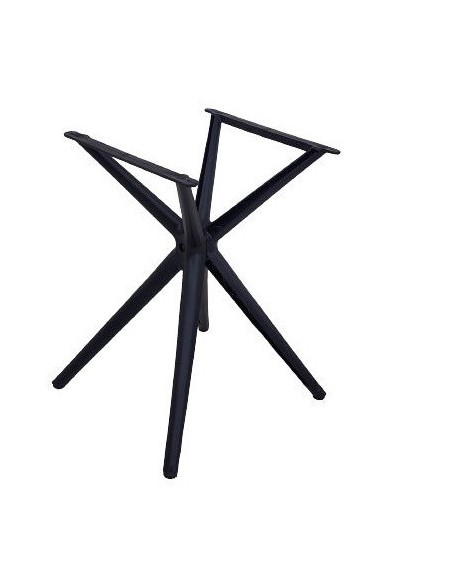 Base de mesa OASIS, resina negra , altura 72 cms