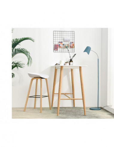 Taburete DANTE NEW (SU), metal, polipropileno...