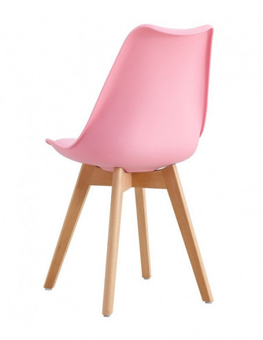 Silla TORRE 4P (SU), madera, polipropileno y...