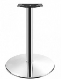 Base de mesa BENAMARA, acero inoxidable, base de acero de...