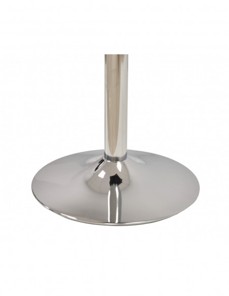 Base de mesa CRISS NEW, alta, cromada, base 45 cms diámetro, altura 110 cms
