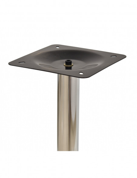 Base de mesa CRISS NEW, alta, cromada, base 45 cms diámetro, altura 110 cms