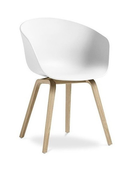 Sillón DANTE NEW (SU), metal, polipropileno blanco