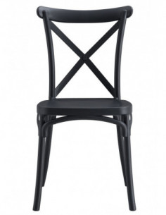 Silla CORFÚ, apilable, tratamiento anti UV, polipropileno... 2