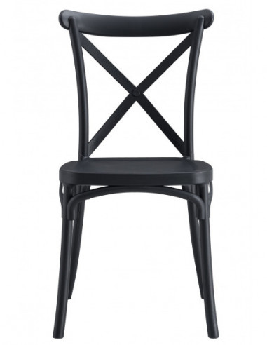 Silla CORFÚ, apilable, tratamiento anti UV,...