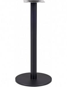 Base de mesa BOHEME, alta, negra, 43 cms de diámetro,...