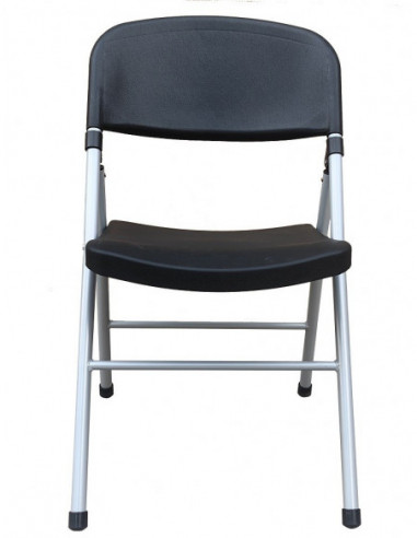 Silla BEACH, plegable, metal plata,...