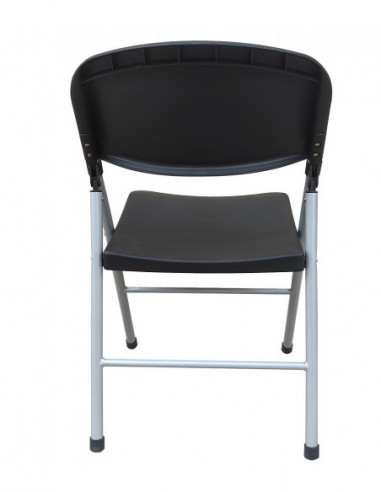 Silla BEACH, plegable, metal plata,...