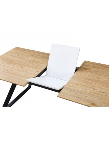 Mesa BÉRGAMO, extensible, metal, DM...