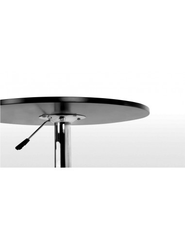 Mesa MABEL, graduable, tapa soft negra, 70 cms...