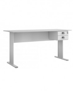 Cajonera WORK A200, fija, 2 cajones, guías metálicas,... 2