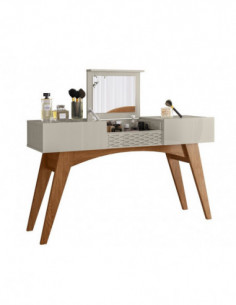 Multifuncional STAR, MDP matte y blanco roto, 136 x 37 cms 2