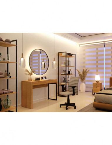 Cajonera WOLLY, multiusos, metal negro, 2...