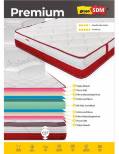 Colchón PREMIUM SDM, 105 x 190 cms