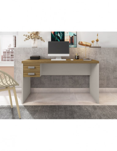 Mesa de oficina STUDIO 136, 2 cajones,...