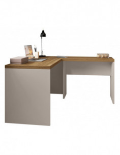 Mesas de oficina STUDIO 136 y STUDIO 90, bilaminado miel... 2