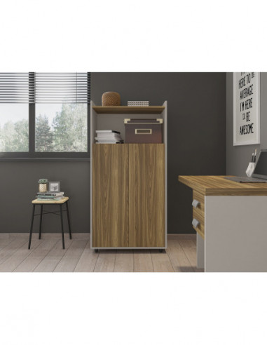 Armario STUDIO, alto, puertas altas, bilaminado...