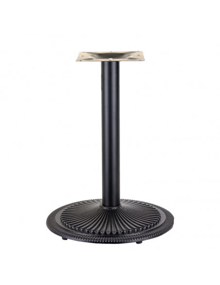 Base de mesa ARNO NEW, negra, 45 cms de diámetro, altura 72 cms