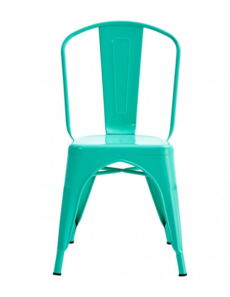 Silla TOL EK LIMITED, acero, verde agua