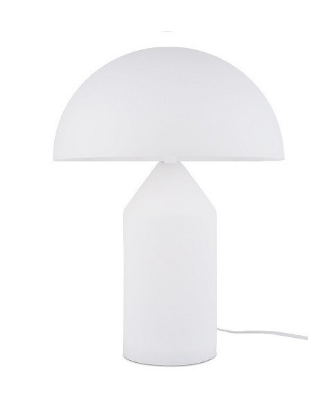 Lámpara MACAO H37, sobremesa, metal, blanca