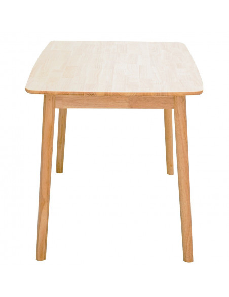 Mesa TRANSILVANIA, madera natural, 120 x 75 cms