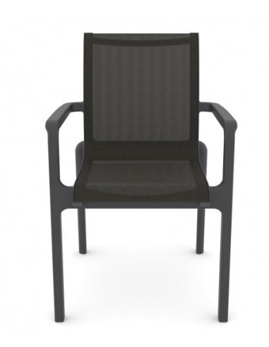 Sillón NEPTUNO, apilable, polipropileno y...