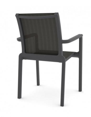 Sillón NEPTUNO, apilable, polipropileno y...