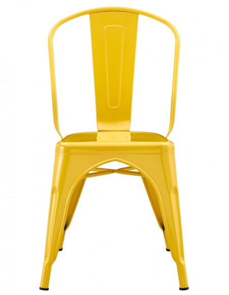 Silla TOL EK LIMITED, acero, amarilla