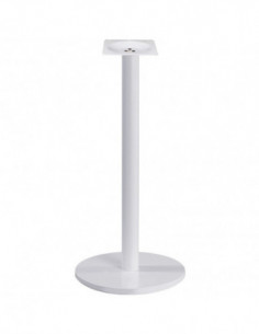 Base de mesa BOHEME, alta, blanca, 43 cms de diámetro,...