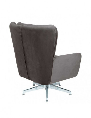 Sillón BÉCQUER, giratorio, regulable, tapizado...