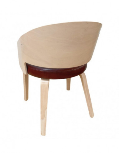 Sillón SINTRA, contrachapado de madera de...